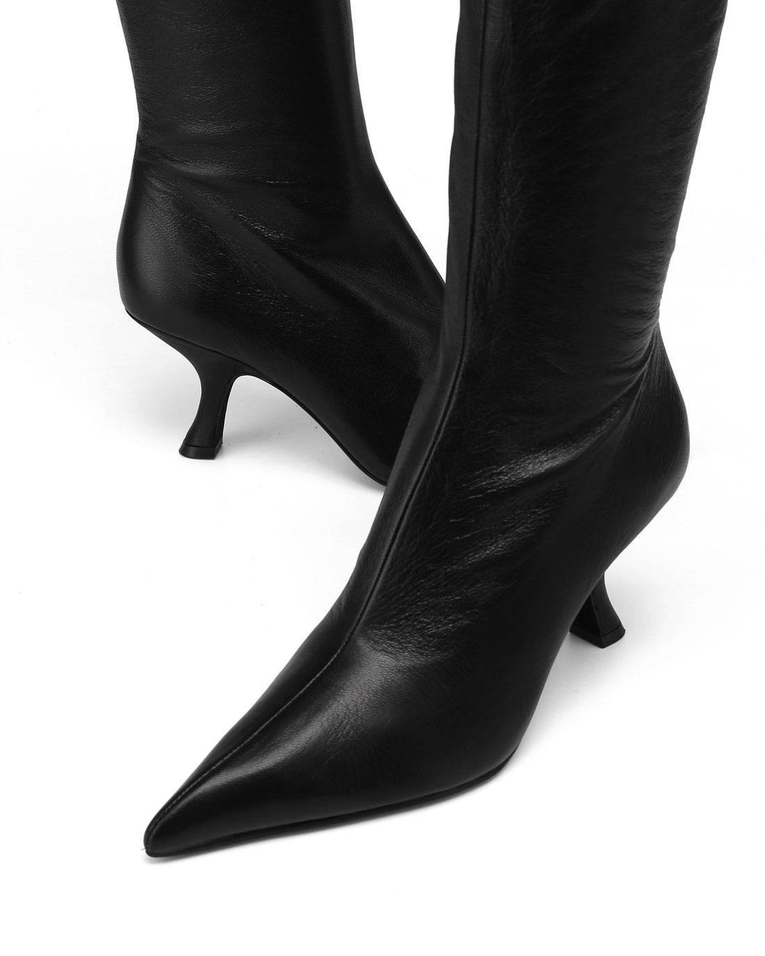 Hue Black Leather