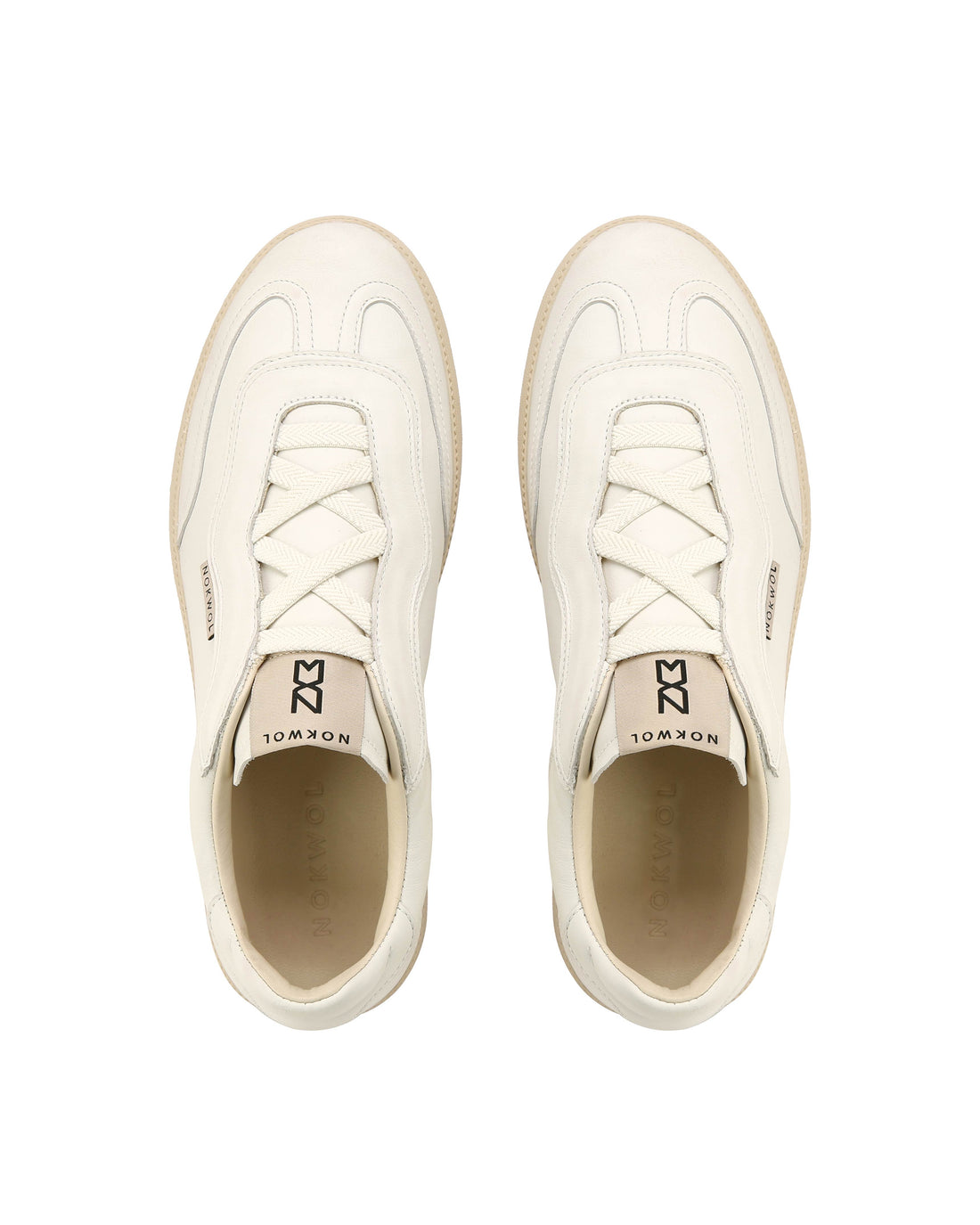 Hugo-M White Leather
