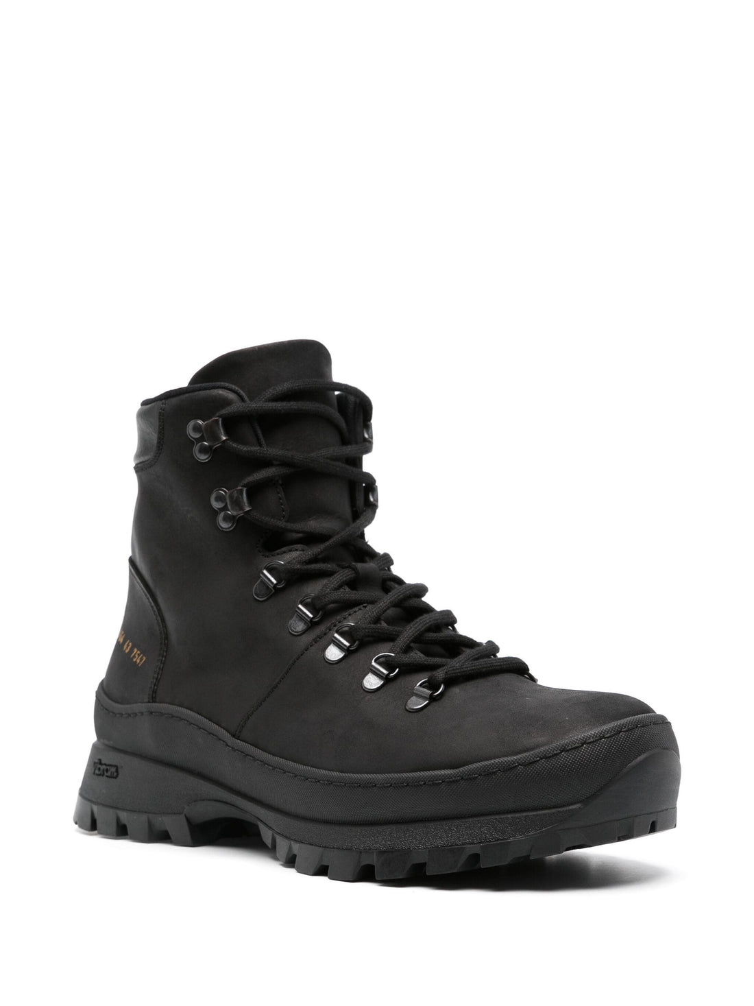 Hiking Boot Black Leather