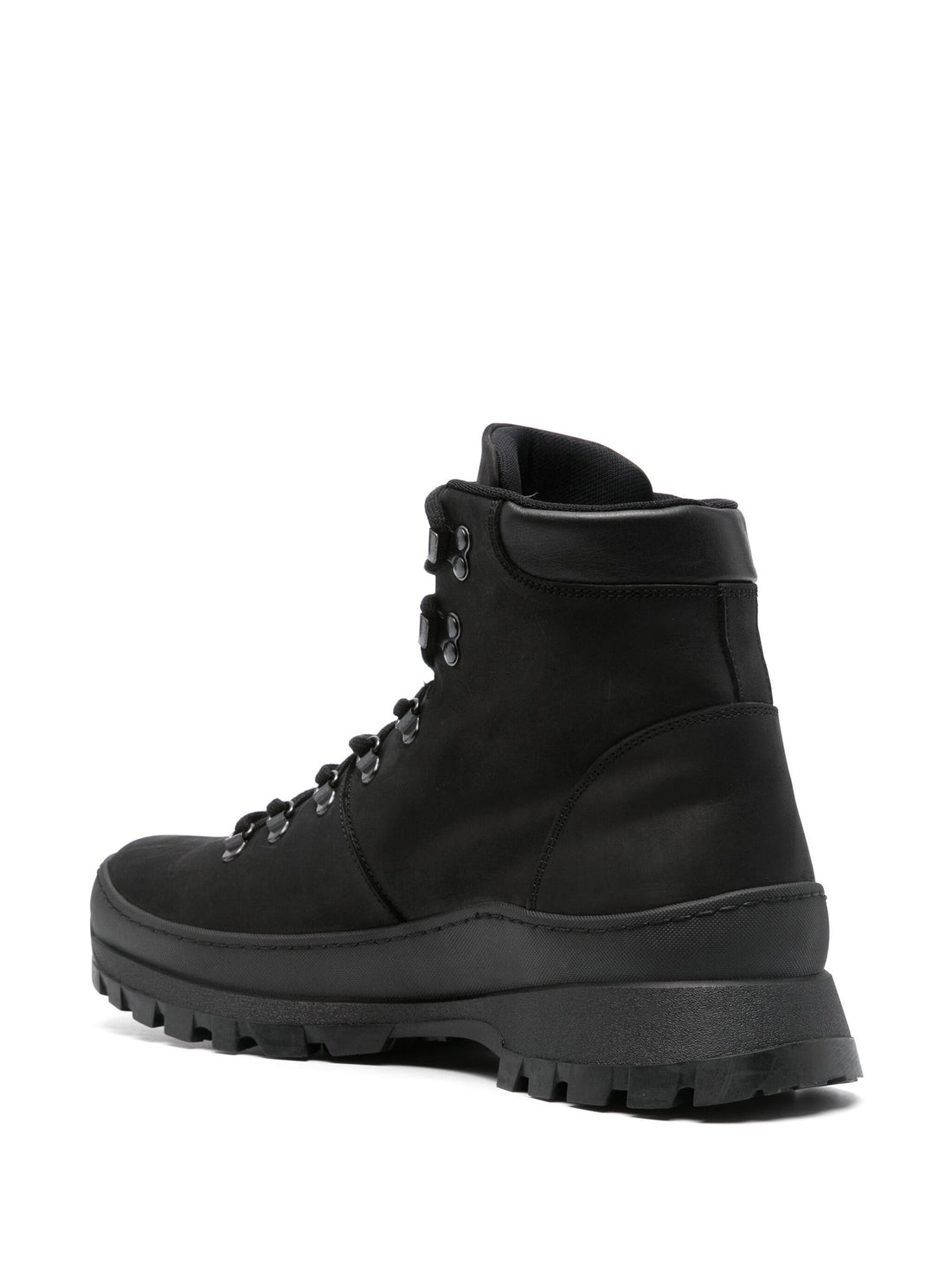 Hiking Boot Black Leather