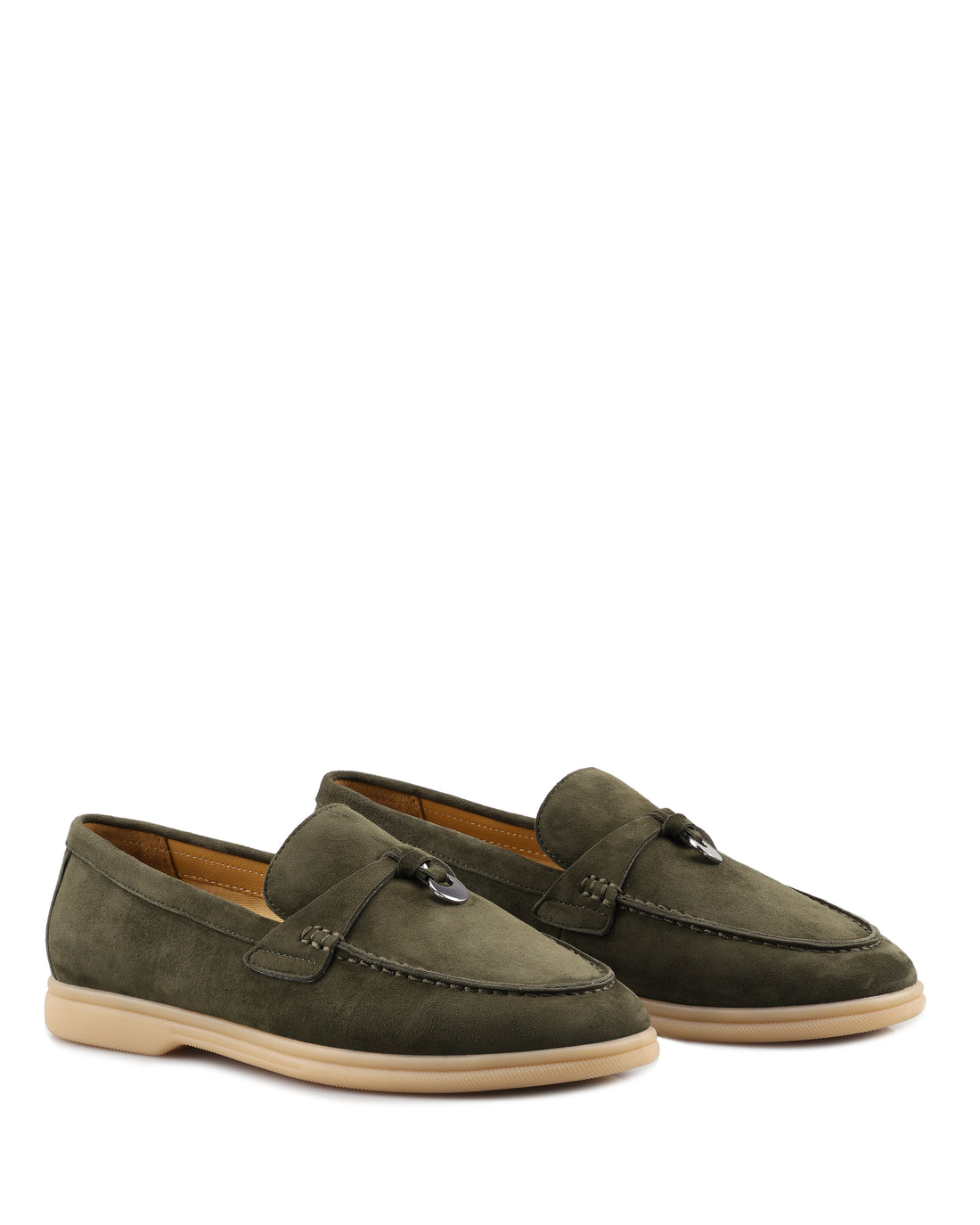 Jamie Khaki Suede