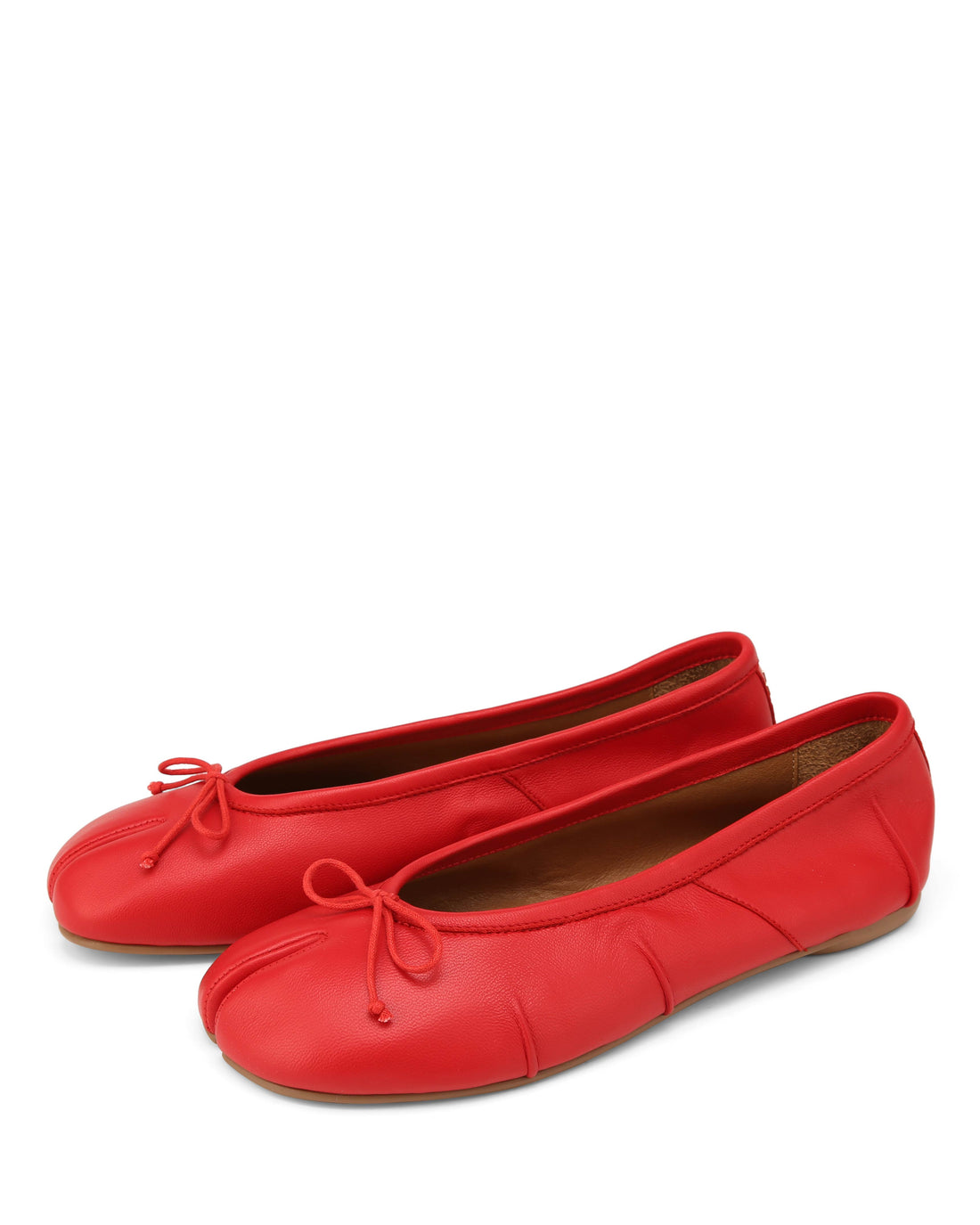 Mavis Red Leather