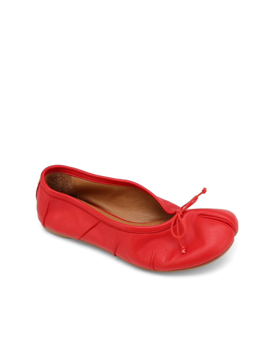 Mavis Red Leather