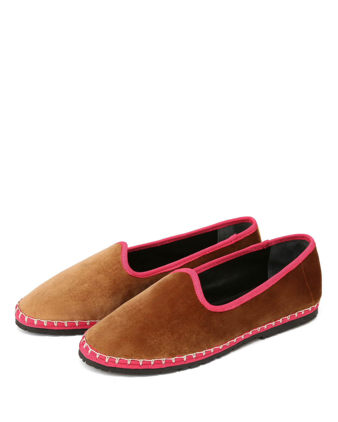 Mok Tan/Pink Velvet