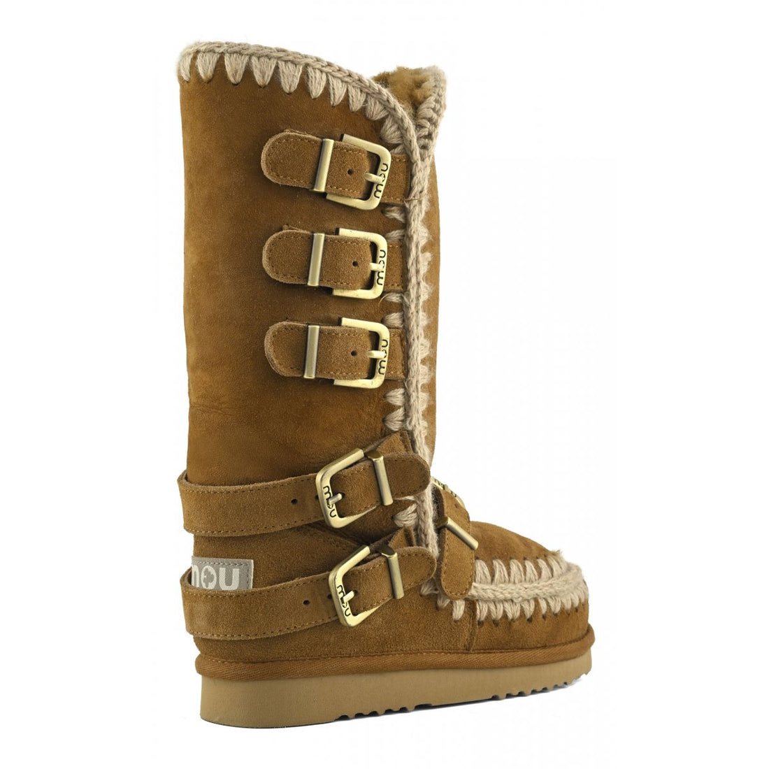 Eskimo 40 Buckle Cognac Suede MU.FW101137A