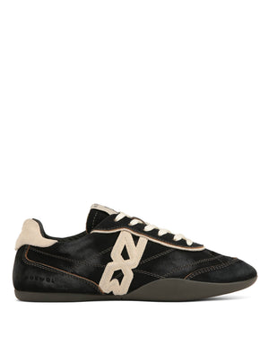 Mystic 3 Black Washed Suede