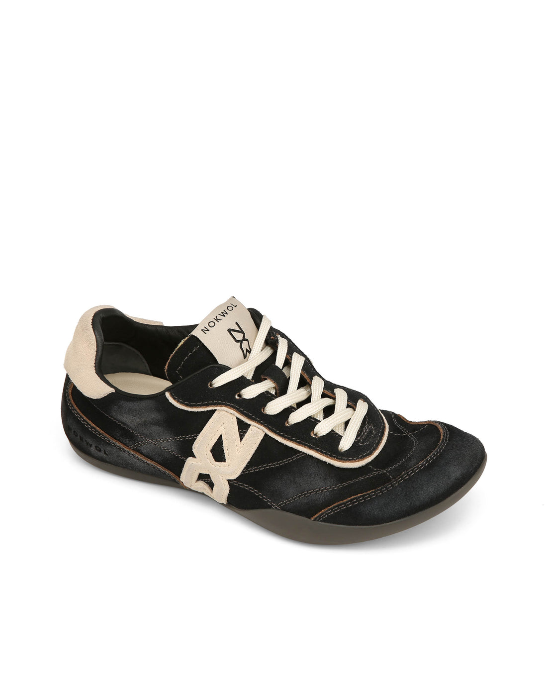 Mystic 3 Black Washed Suede