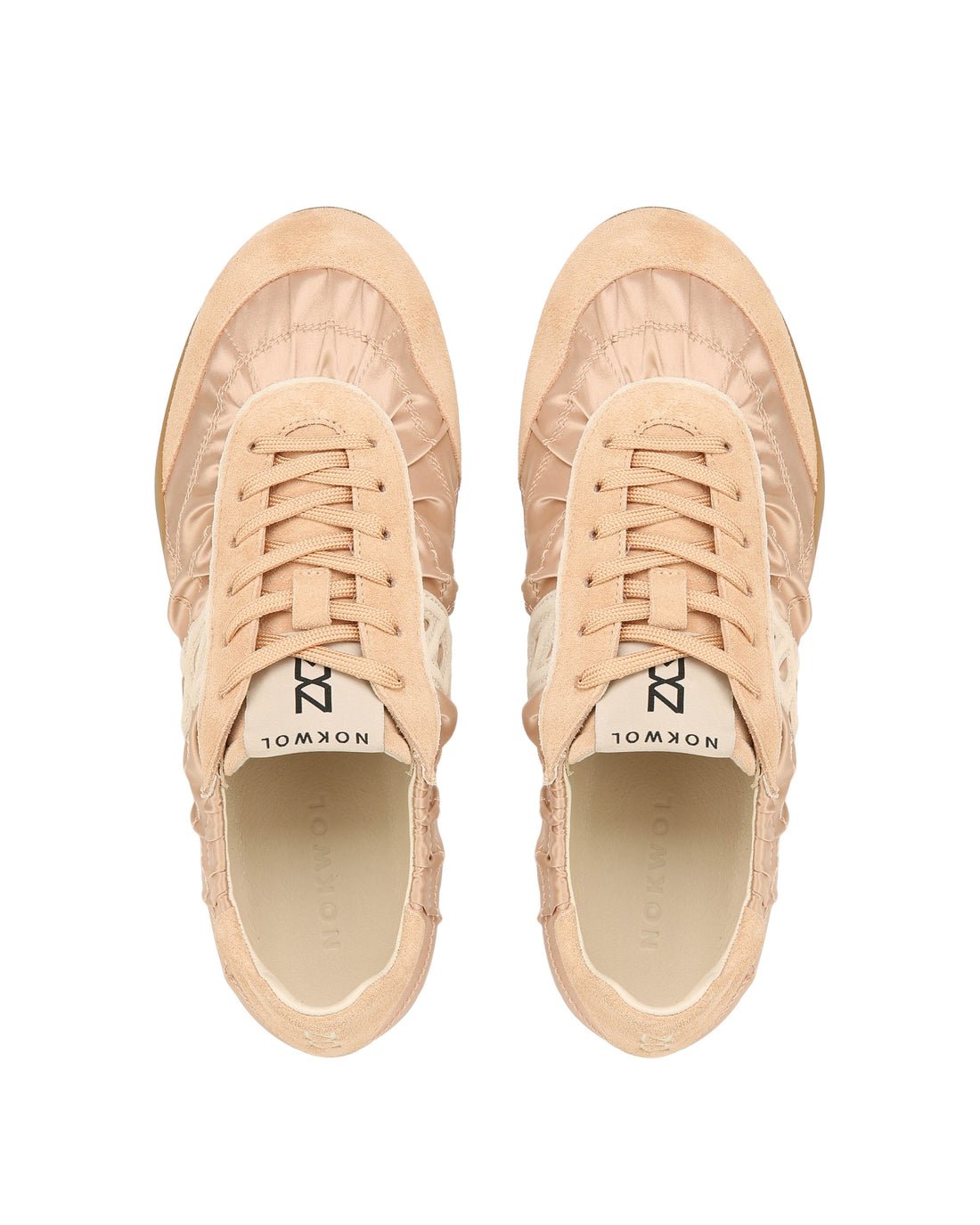 Mystic Satin Beige Suede