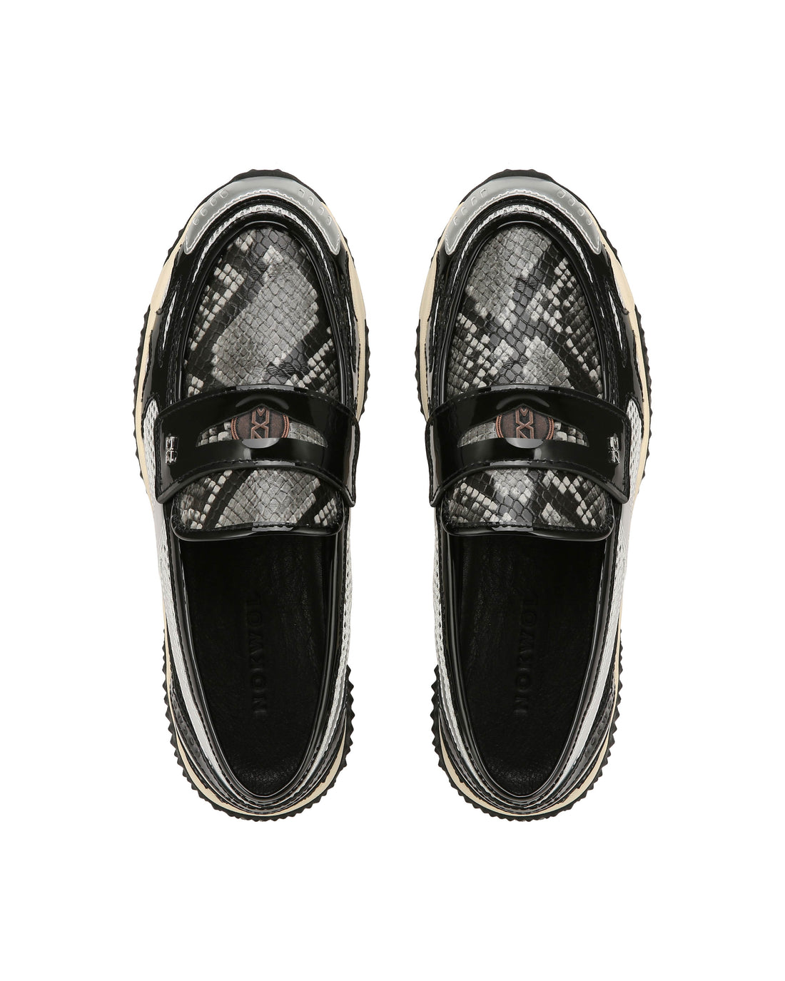 Nox Black/Silver Leather