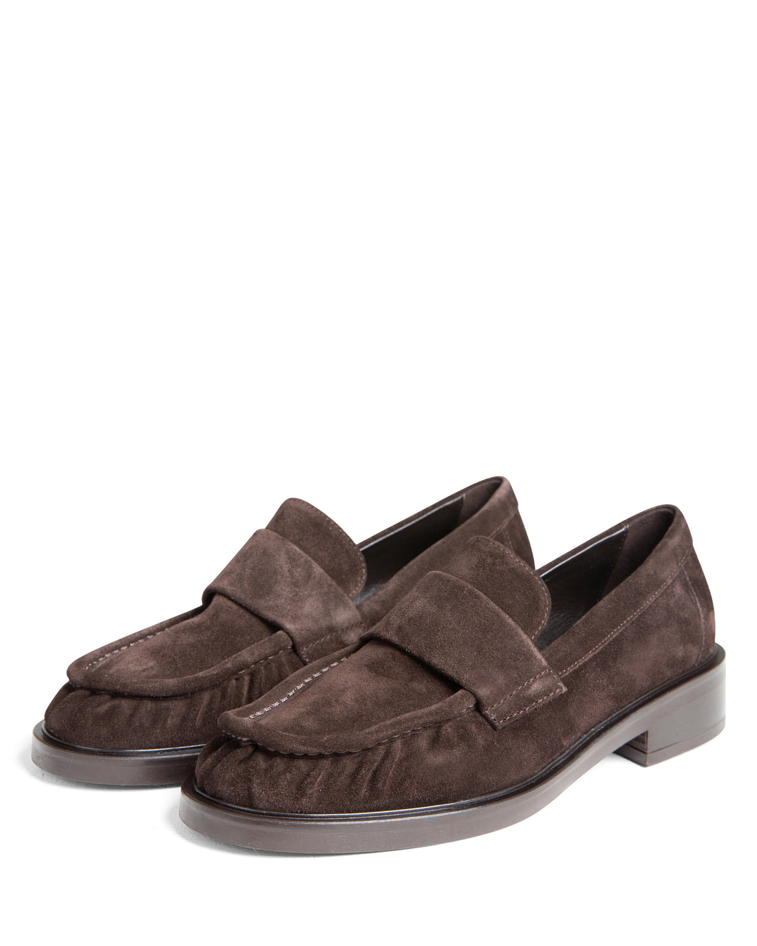 Penny Loafer Tan Suede A5829