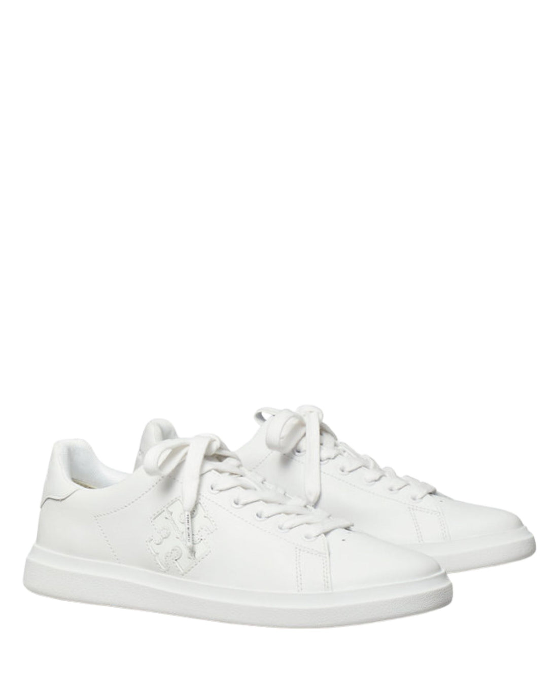 Double T Howell Court White/White Leather