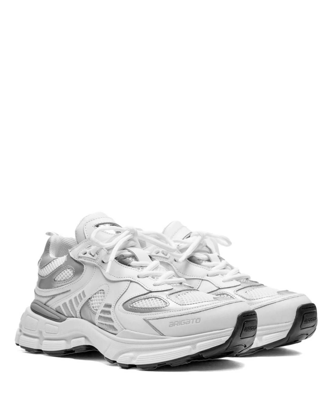 Sphere Runner White/Silver Leather/Mesh