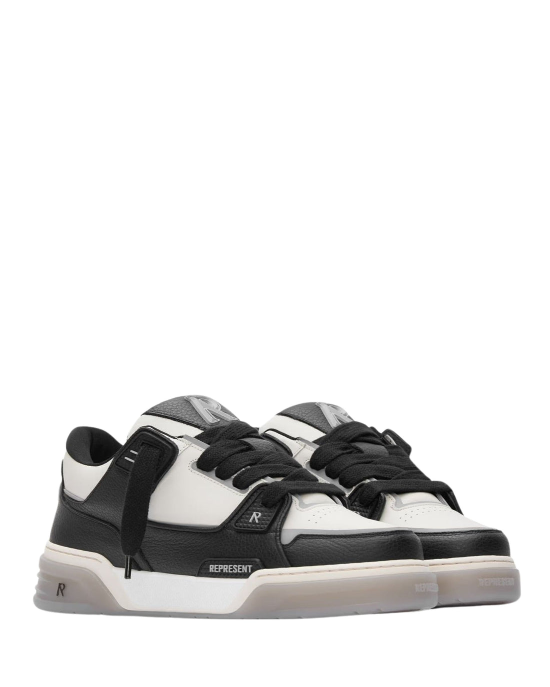 Studio Sneaker Black/Vintage White Leather