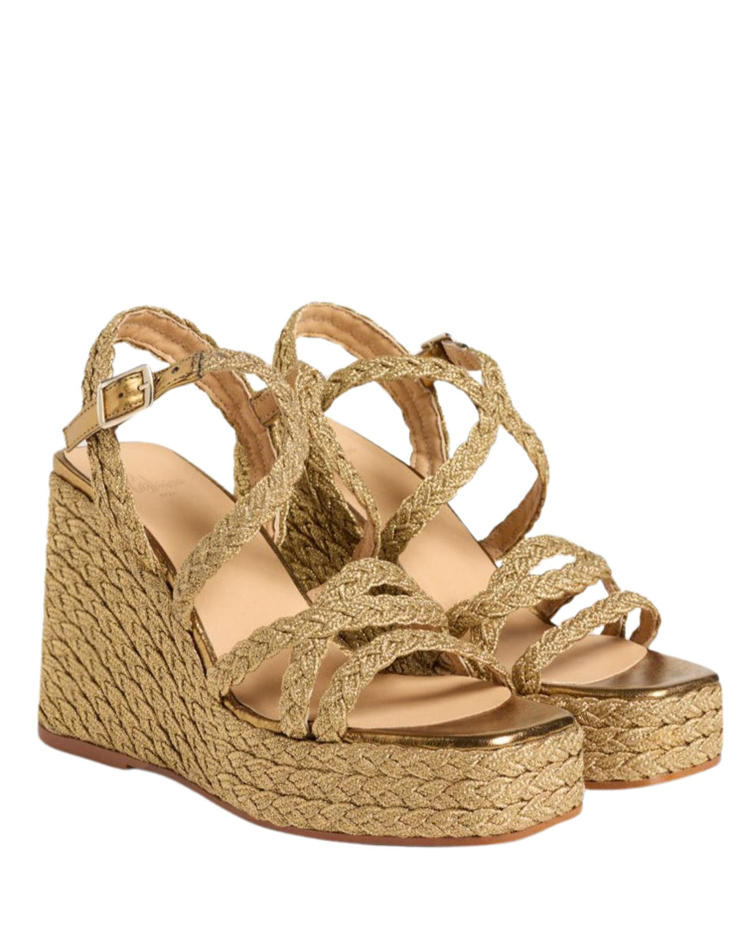 Timotea Beige Wedge Sandal