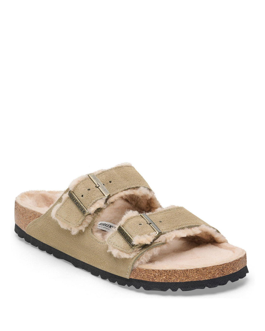 W Arizona Shearling Taupe Suede