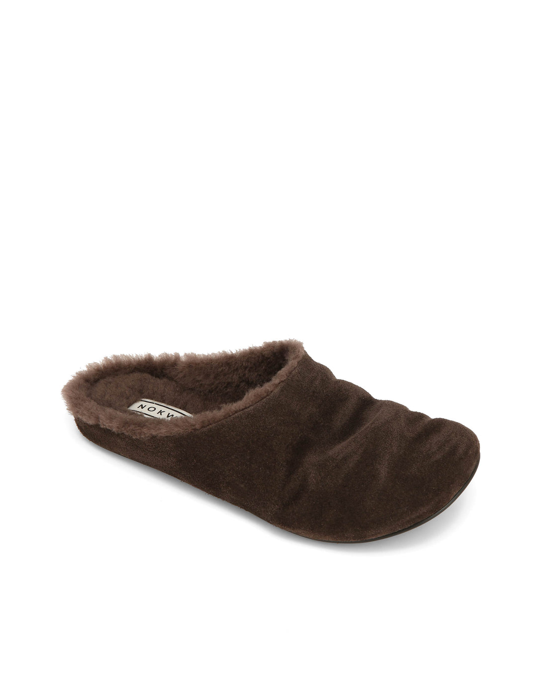 Priya Fur Umber Suede