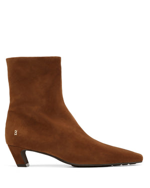 Rena Dark Chestnut Suede