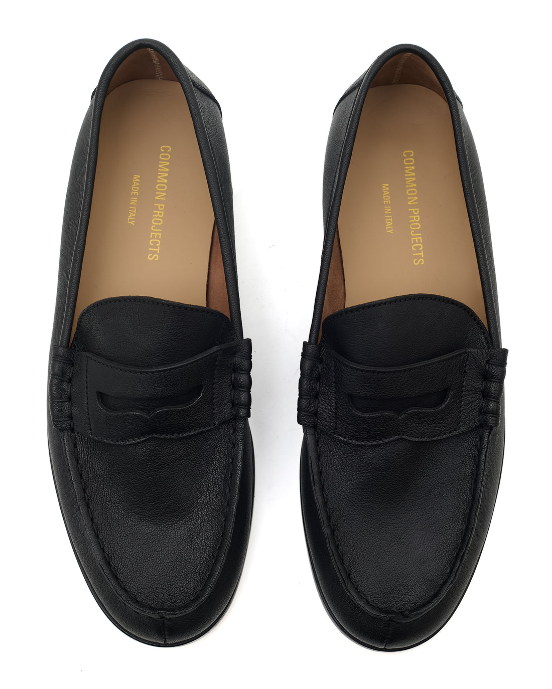 Soft Loafer in Black Leather 2577 7547
