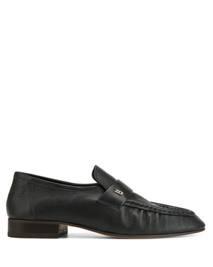 Swifty Navy Glazed Leather