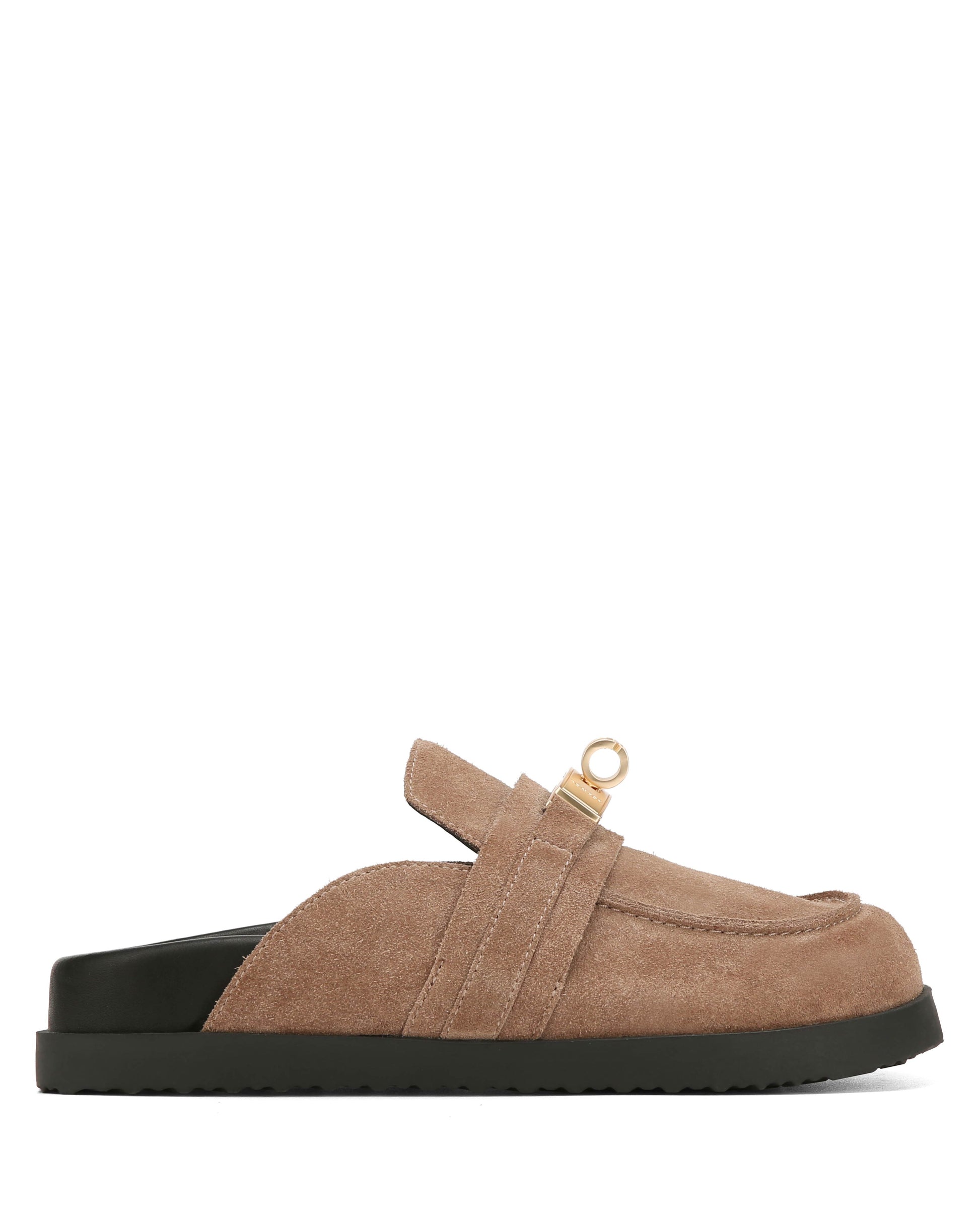 Tammy Mushroom Suede Mules - Nokwol