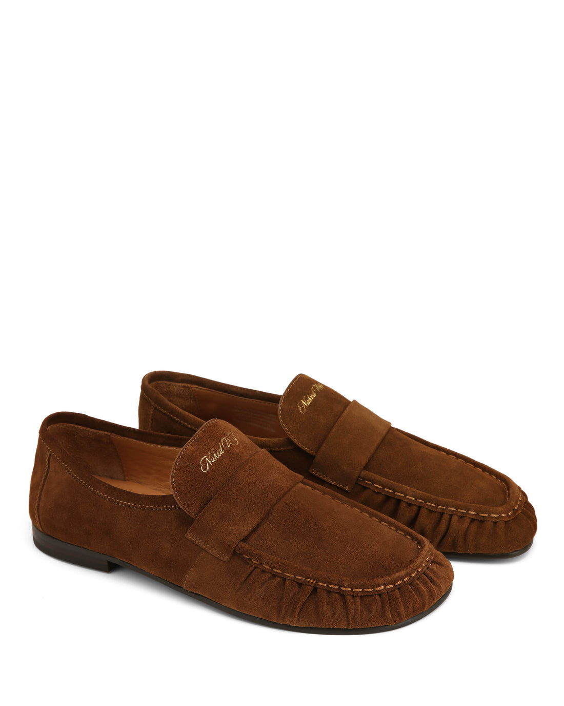The Wall Street Loafer Dark Chestnut Cow Suede