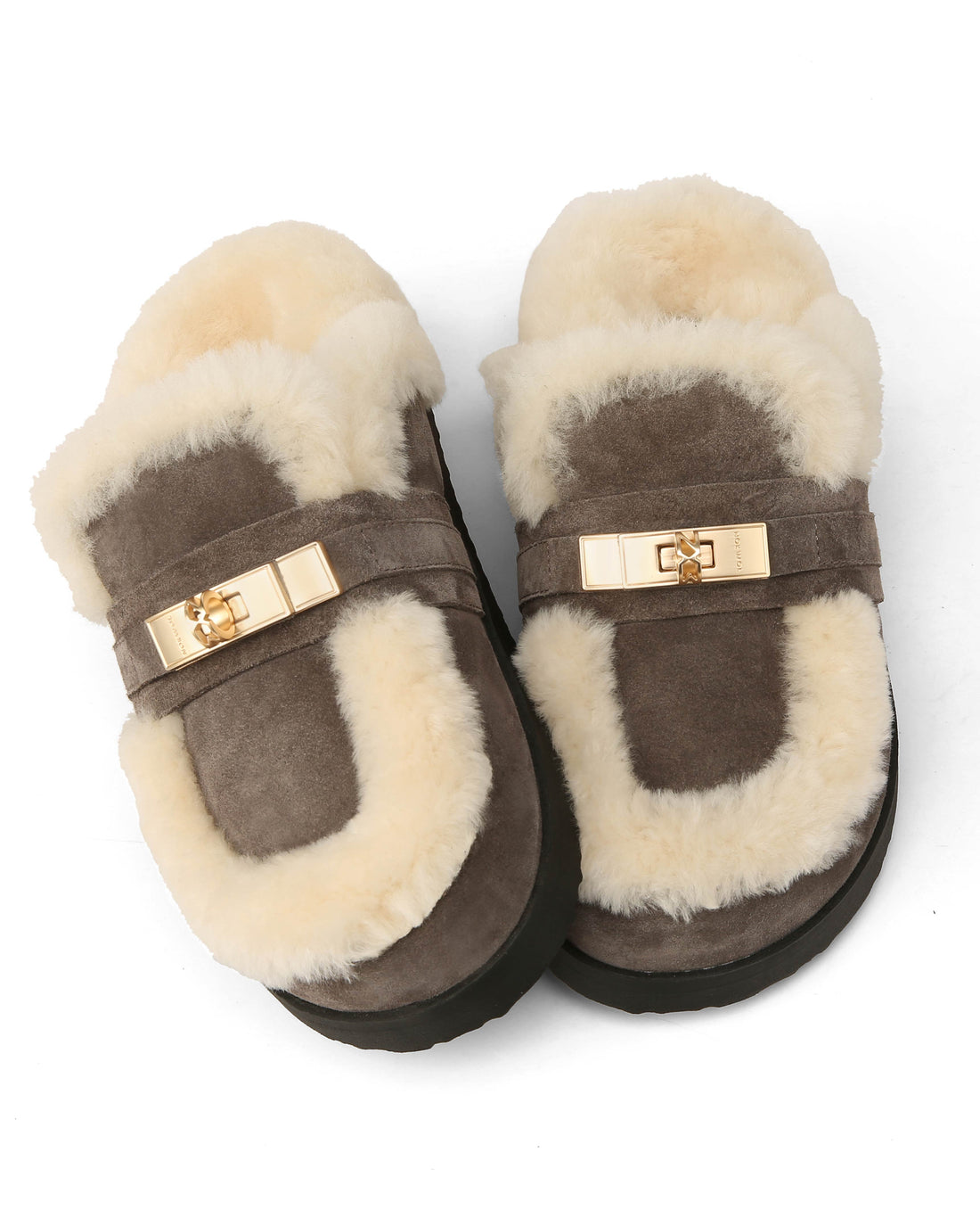 Toby Fur Smog Suede