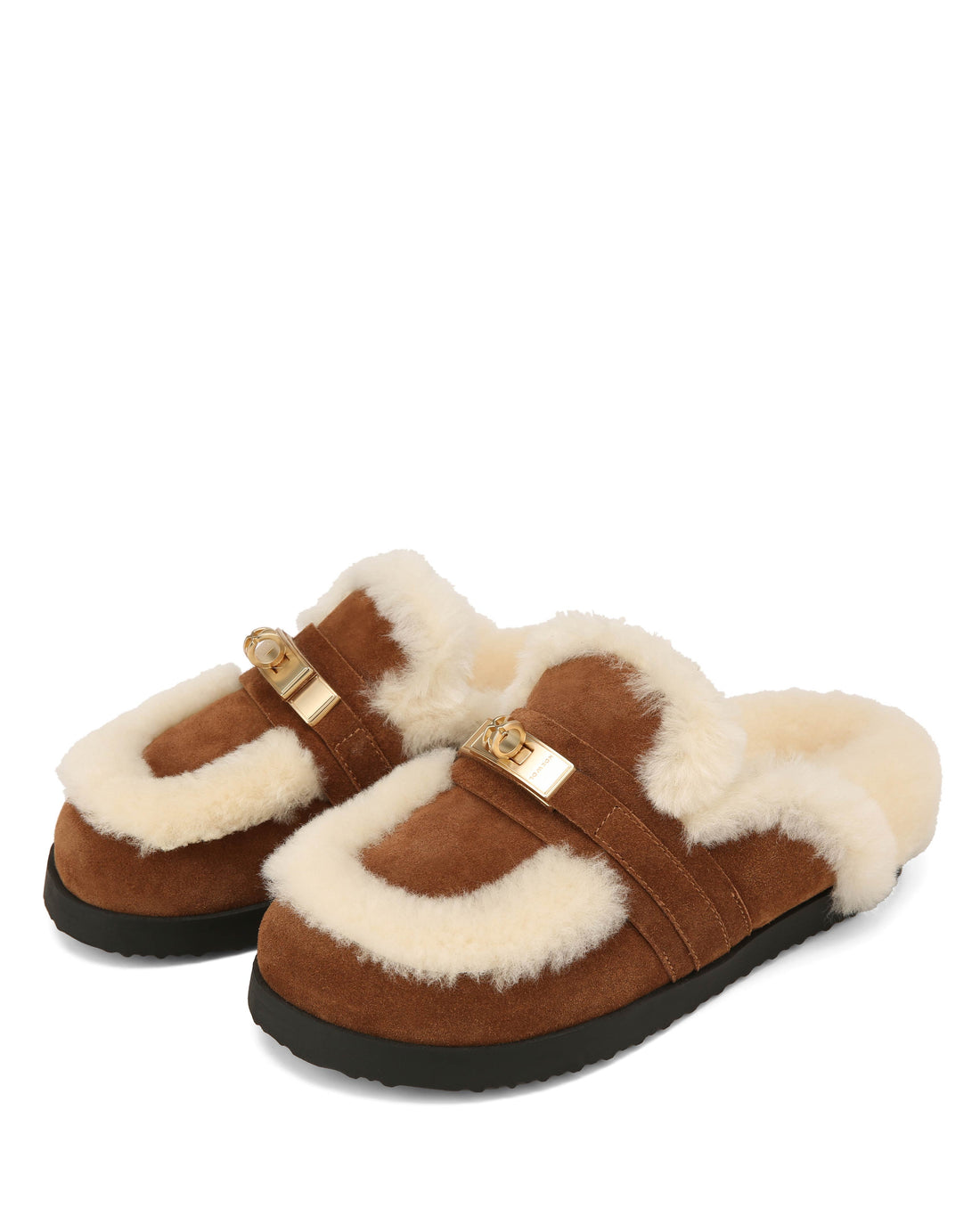 Toby Fur Tan Suede