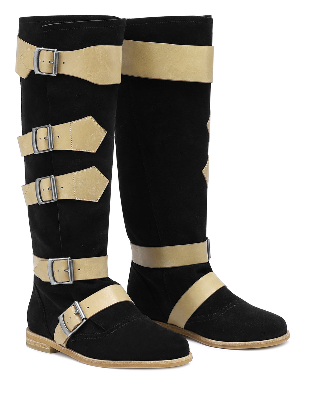 Vima Black Suede
