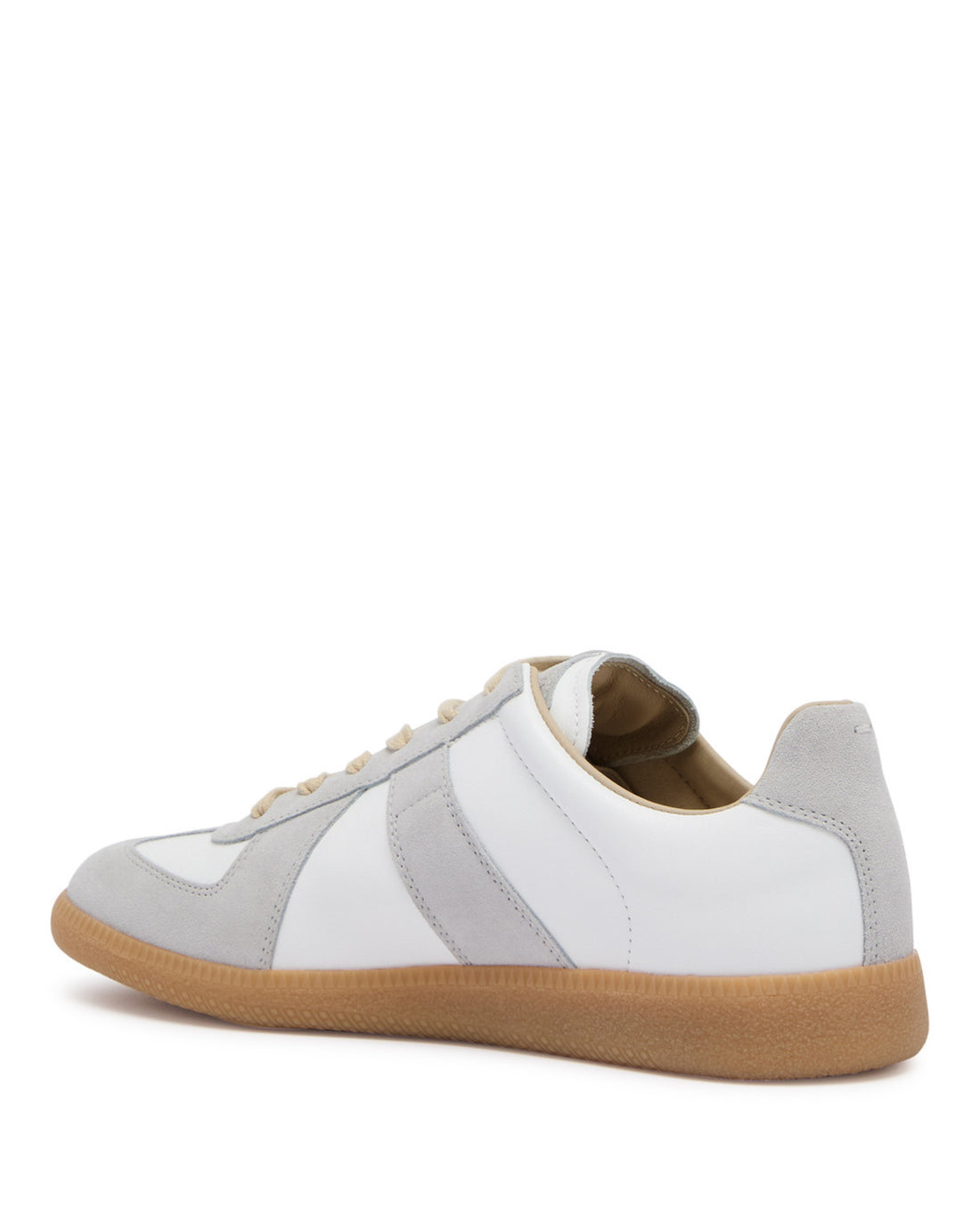W Replica Dirty White Calf Leather