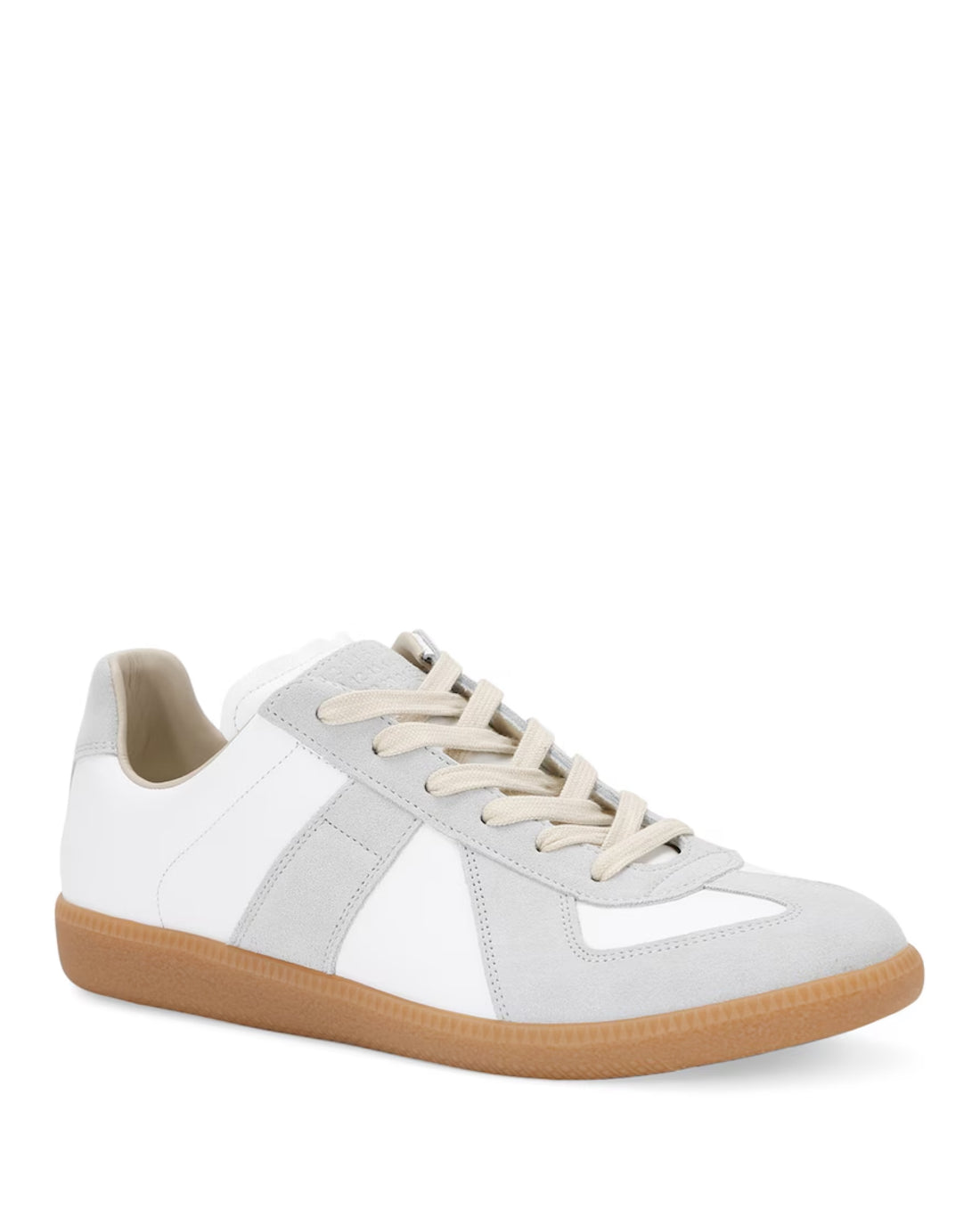 W Replica Dirty White Calf Leather