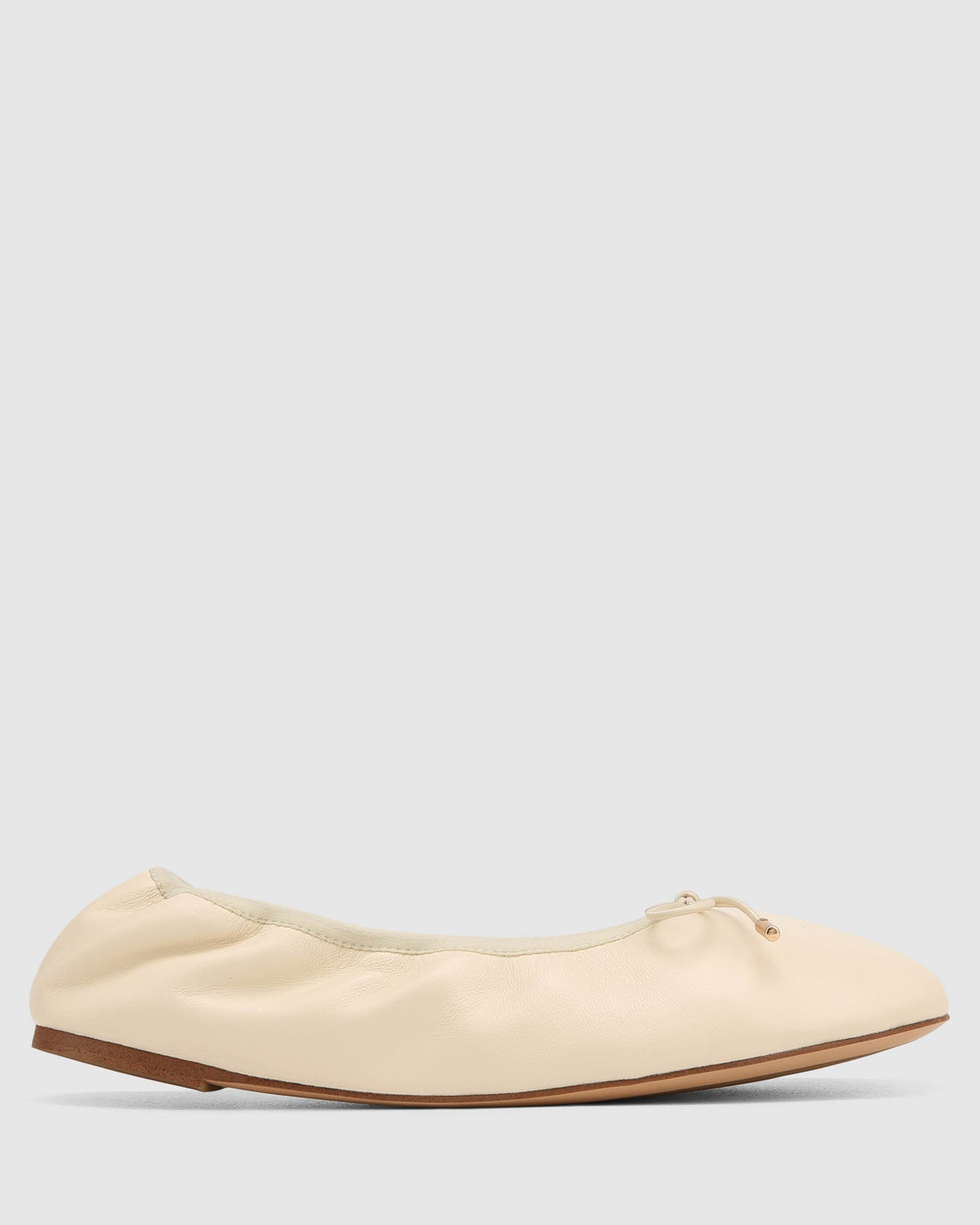 Scrunch Cream Leather