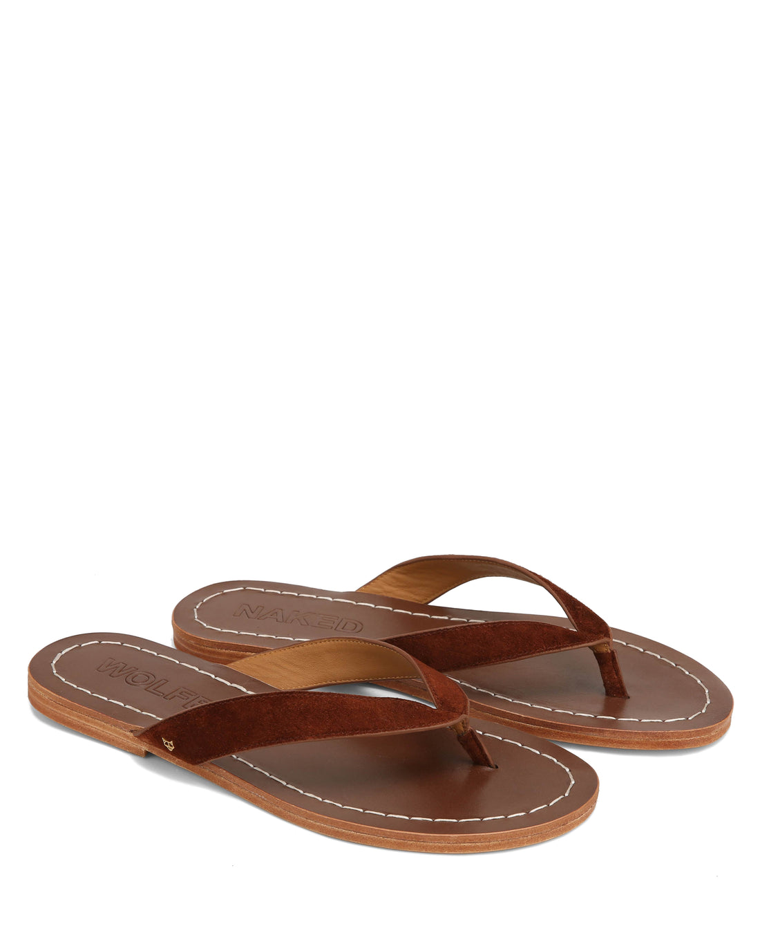 The Jaw Sandal Tan Suede