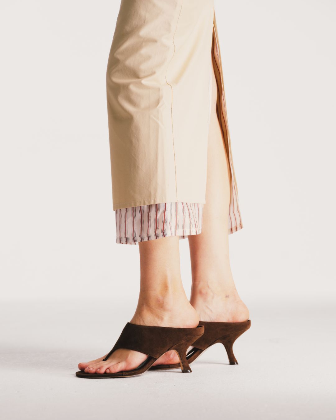 Mercer Brown Suede