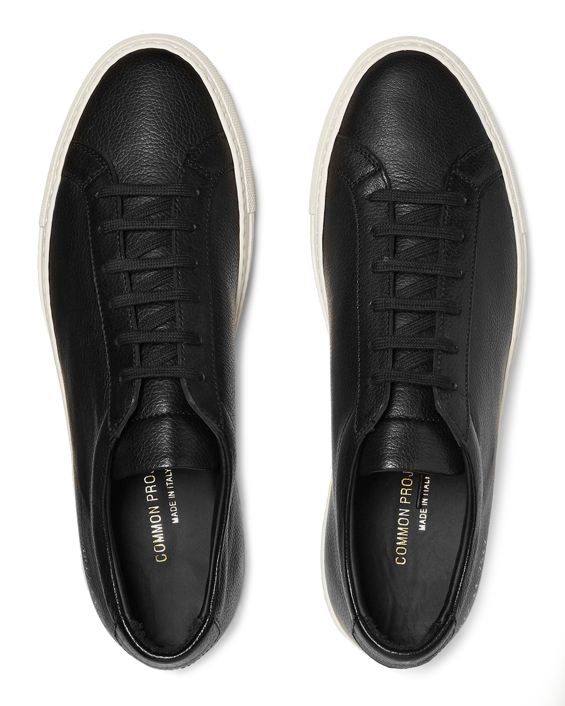 Original Achilles Low Black/White Leather 1528