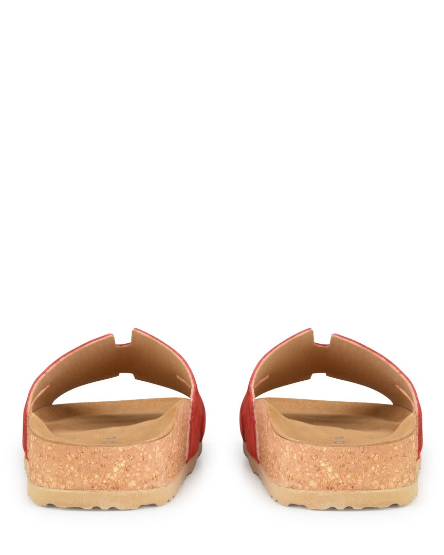Pasha Red Suede