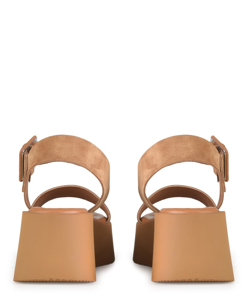 Quinn Cognac Suede